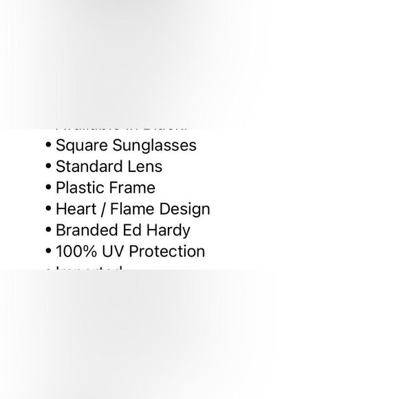 Trendy Ed Hardy Sunglasses - Picture 3 of 3